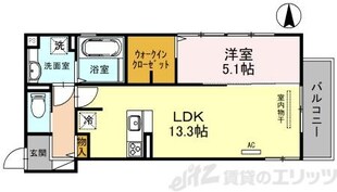 D-residence別所中の町の物件間取画像